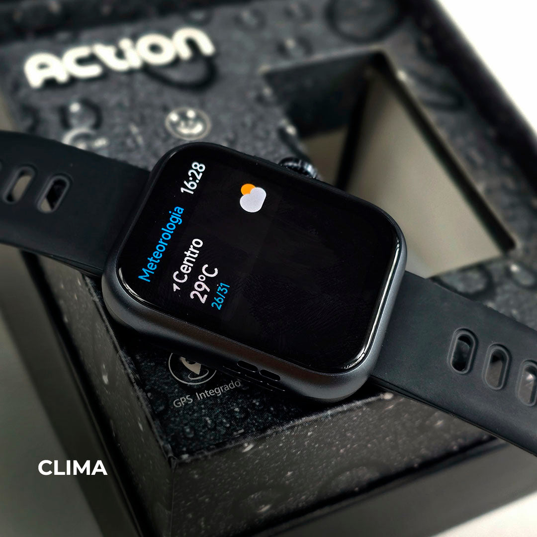ACTION Smartwatch | GPS, 3ATM, AMOLED 1.78" e 7 Dias de Bateria