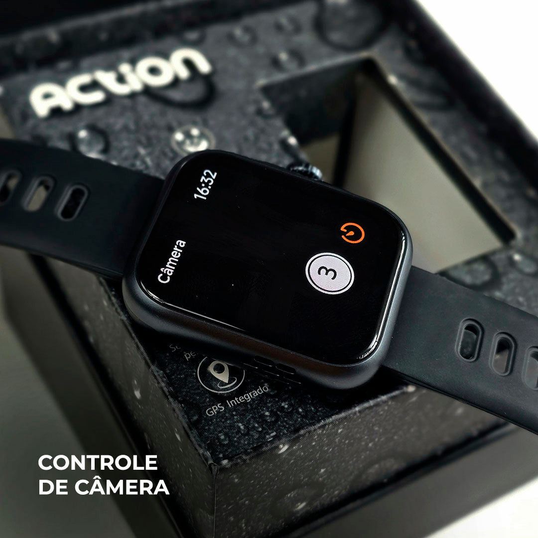 ACTION Smartwatch | GPS, 3ATM, AMOLED 1.78" e 7 Dias de Bateria