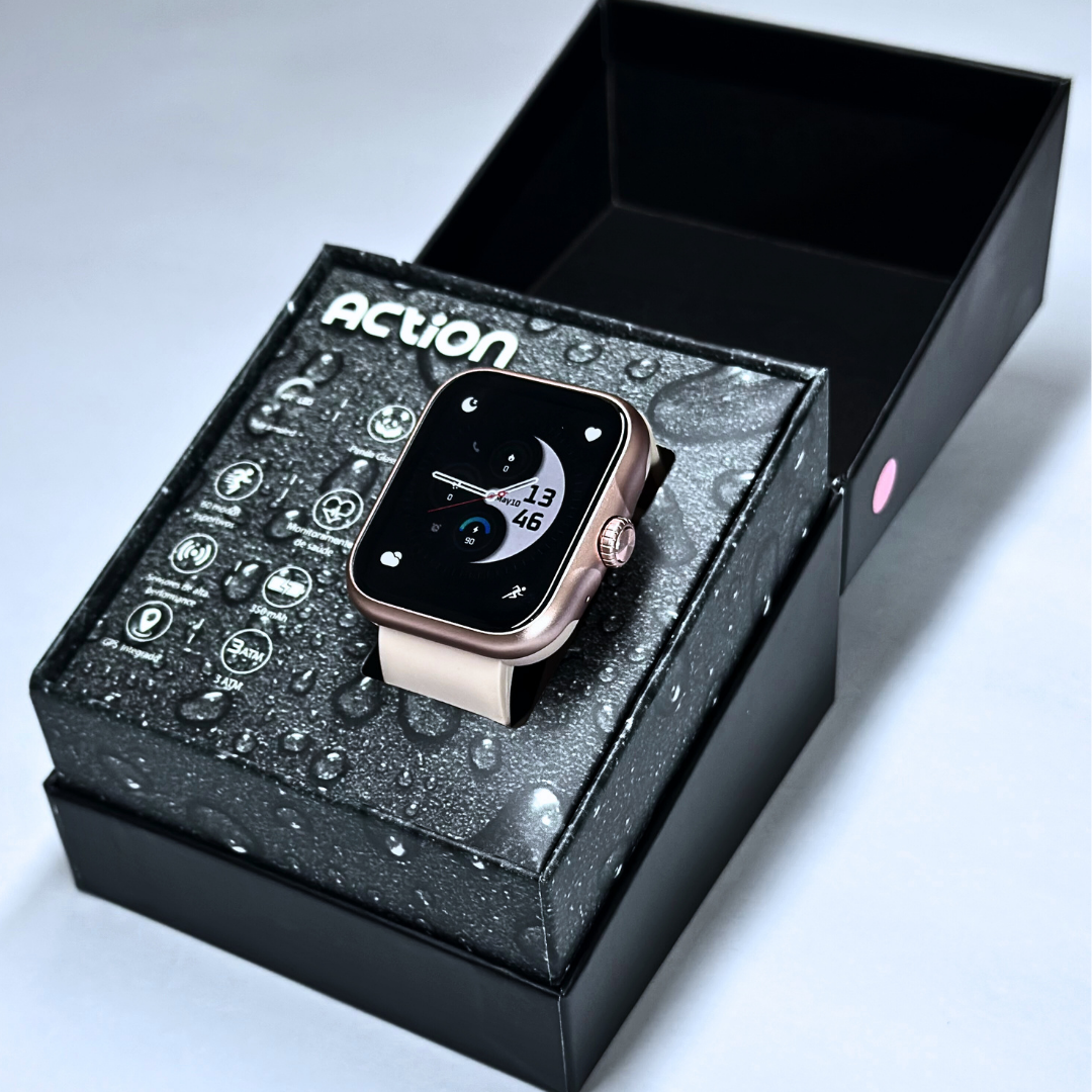 ACTION Smartwatch | GPS, 3ATM, AMOLED 1.78" e 7 Dias de Bateria