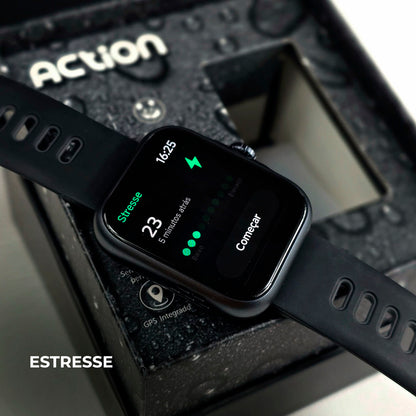 ACTION Smartwatch | GPS, 3ATM, AMOLED 1.78" e 7 Dias de Bateria