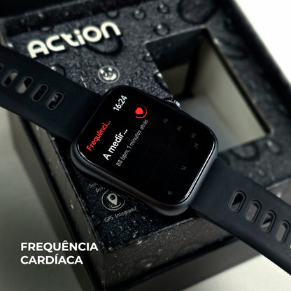 ACTION Smartwatch | GPS, 3ATM, AMOLED 1.78" e 7 Dias de Bateria