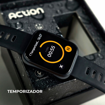 ACTION Smartwatch | GPS, 3ATM, AMOLED 1.78" e 7 Dias de Bateria