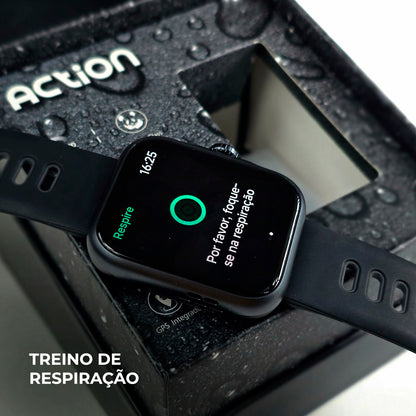 ACTION Smartwatch | GPS, 3ATM, AMOLED 1.78" e 7 Dias de Bateria