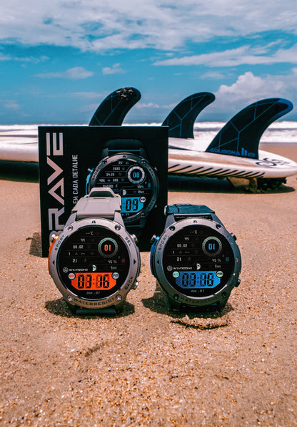 BRAVE Smartwatch | GPS, 5ATM, IP69K e 10 Dias de Bateria