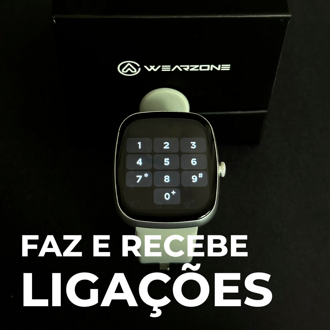EASY Smartwatch | Ligão, 7 Dias de Bateria e Tela 1.83"