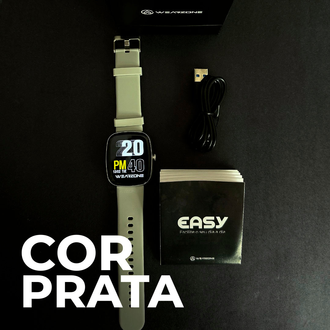 EASY Smartwatch | Ligão, 7 Dias de Bateria e Tela 1.83"