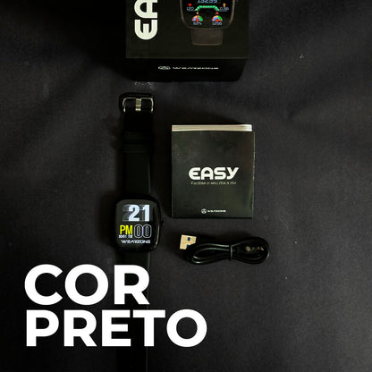 EASY Smartwatch | Ligão, 7 Dias de Bateria e Tela 1.83"