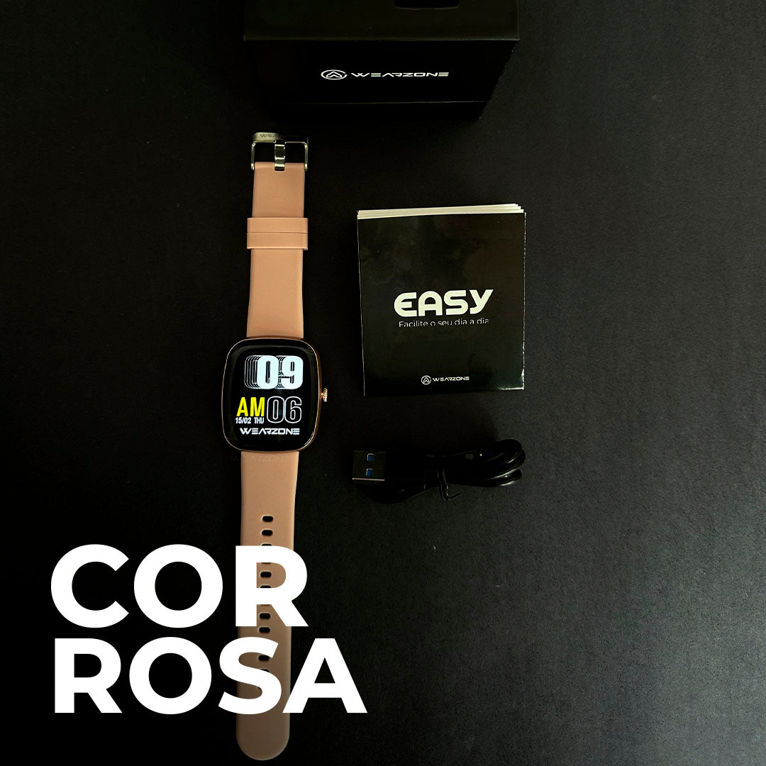 EASY Smartwatch | Ligão, 7 Dias de Bateria e Tela 1.83"