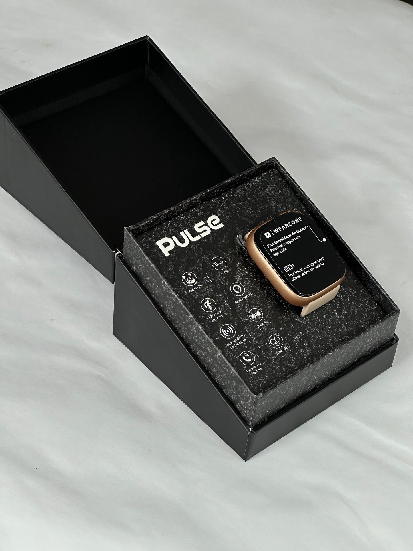 PULSE Smartwatch | Alexa, 3ATM, 7 Dias de Bateria