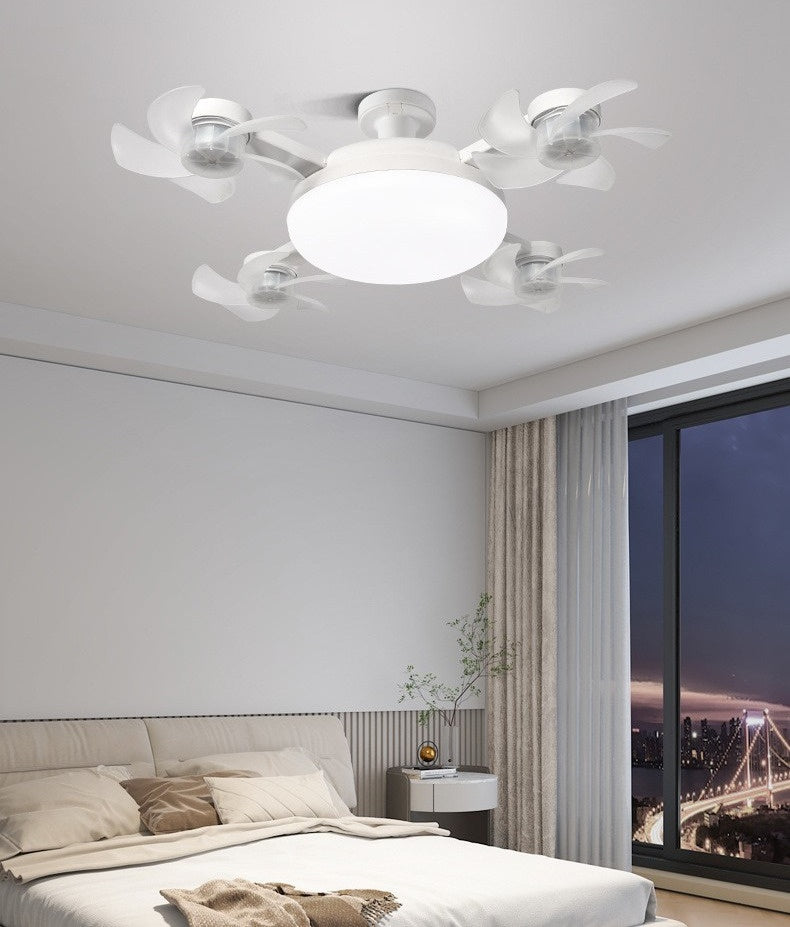 Ventilador de Teto LED com Controle Remoto e 3 Velocidades