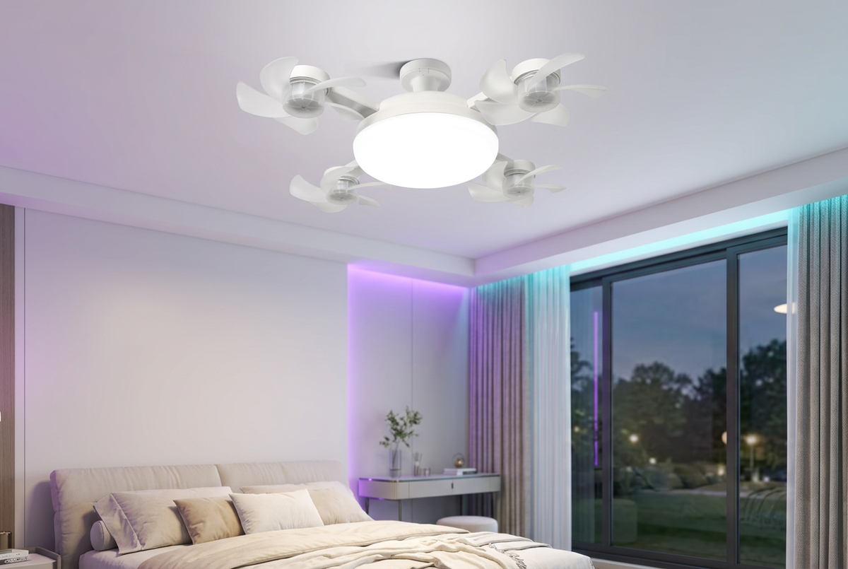 Campanha do ventilador de teto LED
