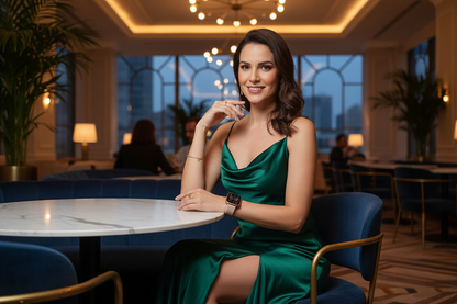 Mulher elegante com PULSE Gold