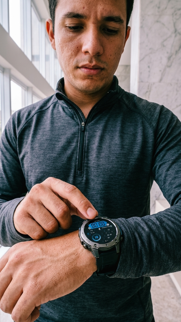 BRAVE Smartwatch | GPS, 5ATM, IP69K e 10 Dias de Bateria