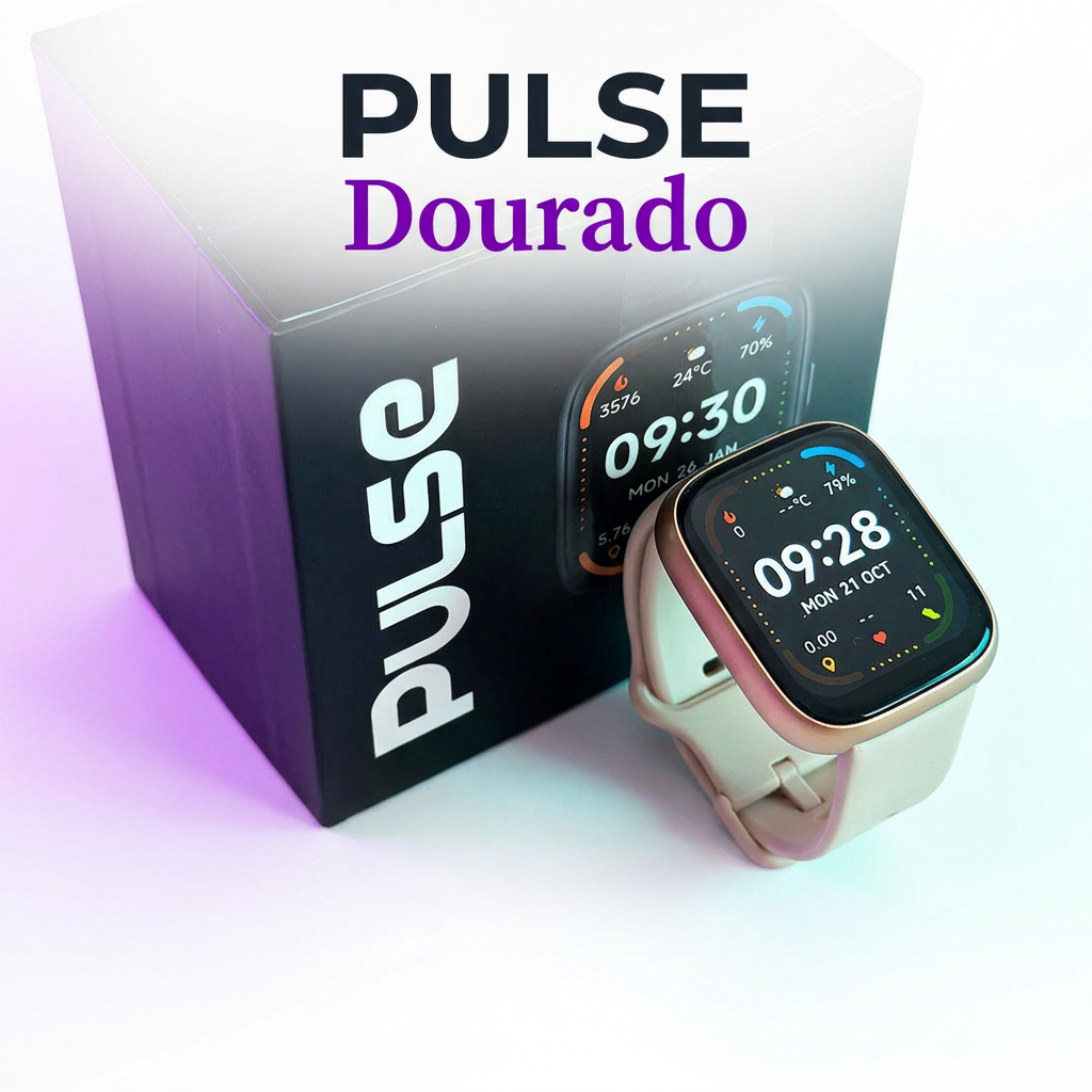 PULSE dourado com identidade VALIDARE