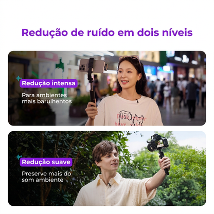 Redução de ruído em português e paleta VALIDARE
